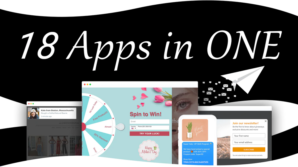 Set up the ONE—Upsell, Email, Pop Up, SMS app